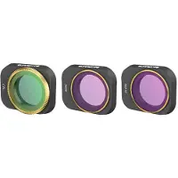 Sunnylife Set Di 3 Filtri Cpl+nd8+nd16 Per Dji Mini 3 Pro (mm3-fi415)