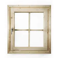 Karibu Finestra a ribalta per casetta da giardino 28mm 69x80cm naturale