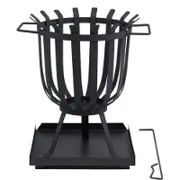 Tepro cesto antincendio Brentwood, nero (36 x 36 x 45 cm)