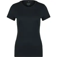 Stoic Women's Merino180 BengtSt. T-Shirt slim Maglia merino Donna (L, nero)