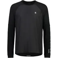 Mons Royale Tarn Merino Bike Wind Jersey Maglietta da ciclismo Uomo (XXL, nero)