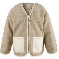 GOSOAKY Kid's Friendly Whale Giacca tempo libero Bambini (134/140, beige)