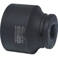 Ks Tools Chiave a bussola esagonale da 3/4", corta, 55 mm (515.1355)
