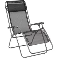 Lafuma Mobilier - Poltrona Relax pieghevole - RT2 Batyline Black - Nero