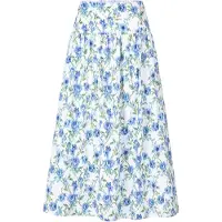 Rich & royal Printed Cotton Midi Skirt Palace Blue Taglia: 38 | Minigonne Outlet | Donna | Blu