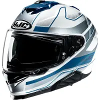HJC i71 Iorix MC2 Casco Integrale unisex blu, taglia S