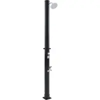 Casa.pro Doccia solare 'Frerievn' con doccia a pedale 18L soffione orientabile 215 cm
