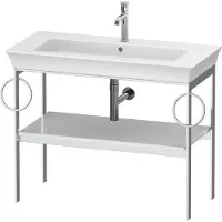 Duravit WT4547B8585 Mensola metallica da terra White Tulip
