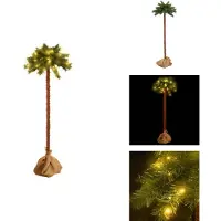 vidaXL albero di Natale con LED 120 cm - Alberi di Natale