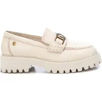 Carmela per donna. 16087902-HIELO Mocassini in pelle 160879 ghiaccio (40), Bianco, 1 a 3 cm, Nessuno, Casual, Classico