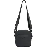 Tretorn PU Crossbody Bag Borsa a tracolla (2 l, nero/bianco)