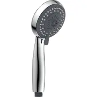 Eisl , soffione manuale VERONA, doccetta benessere con 5 funzioni, pioggia, soffione, doccetta cromata
