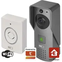 Emos GoSmart Home Videocitofono senza fili IP-09C con Wi-Fi, H4031