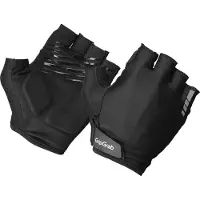 Gripgrab Ride RC Max Padded Short Finger Summer Gloves Guanti (M - 9, nero)