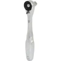 Ks Tools Cricchetto reversibile da 1/4" con adattatore per bussole - 918.1595
