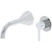 Steinberg Série 315 Mitigeur monocommandé pour lavabo mural, Set de finition, saillie 200mm, 31518143, 31518143