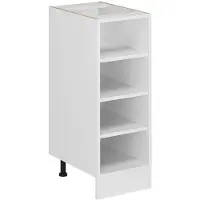 Vicco Scaffale da cucina R-Line Bianco 30 cm senza piano di lavoro, Model 54573