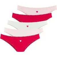 LASCANA Slip rosa / porpora / bianco