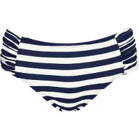 Barts Women's Yadbor Mid Waist Briefs Parte inferiore bikini Donna (36, bianco/blu)