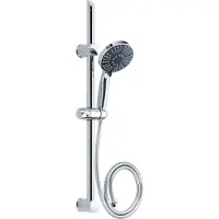 Schutte Set doccetta ADRIA - 5 funzioni - barra 63 cm - cromo