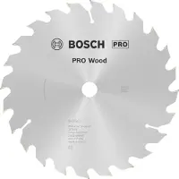 Bosch Accesorios Lama Per Sega Circolare Per Legno Op Wo H 184x16-24
