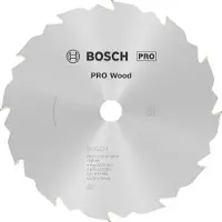 Bosch Powertools Lama Per Sega Circolare Per Legno Se Wo H 160x16-12