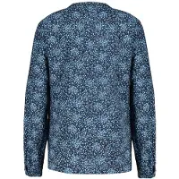 DIDI Blouse Tyla Dark Blue Fuji Xs Print Taglia: 38 | Maglie a manica lunga Outlet | Donna | Blu