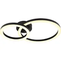 Globo Lighting Plafoniera Globo ADDA nero, 672380-18B