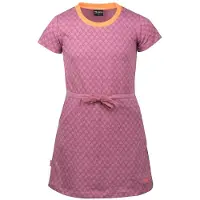 TROLLKIDS Girl's Noresund Dress Abito Bambini (128, fuchsia)