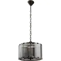 ENDON Lampada a sospensione Clooney | 4 luci | 40 W E14 | Metallo/vetro