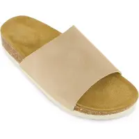 Heber Peak Women's SylvaHe. Leather Cork Sandal Sandali Donna (37, beige)