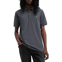AllSaints Reform Ss Polo Smith Blue Taglia: XS | Polo Outlet | Uomo | Blu