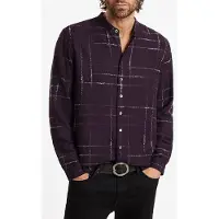 John Varvatos Classic Fit Shirt Cranberry Taglia: L | Camicie Casual Outlet | Uomo