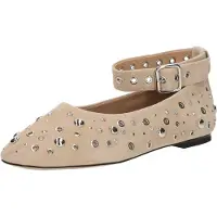 And Other Stories & Other Stories Piper Deco Ballerina Beige Taglia: 36 | Tacchi Alti Outlet | Donna | Marrone