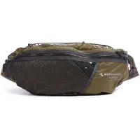 Klättermusen - Marsupio - Eldrimner Lumbarpack 5L Olive in Pelle - Kaki