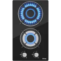 IsEasy Piano Cottura A Gas Mgbg-312a 30 Cm 2 Fuochi