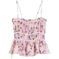 Desigual , Blusa disegnata da Mr. Christian Lacroix, Viscosa, Rosso, S