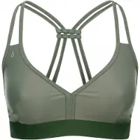 INASKA Women's Top Wild Parte superiore bikini Donna (L, verde)