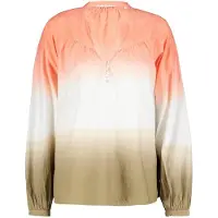 DIDI Blouse Nelsi Dip Dye Neon Orange Taglia: 42 | Maglie a manica lunga Outlet | Donna | Arancione