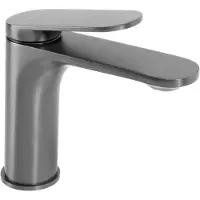 REA Rubinetto da Lavabo Marco Gun Grey Low