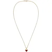 Elli Collana 'Herz' oro / rosso