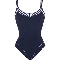 Sunflair Costume intero navy / bianco