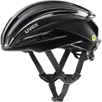 Uvex Surge Aero Mips Casco per bici (59-61 cm, nero/grigio)