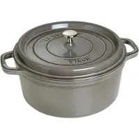 Staub La Cocotte Casseruola Rotonda In Ghisa Ferro 6.7l