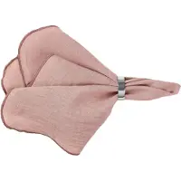 Broste Copenhagen Tovaglioli da tavola GRACIE X2 - Rosa - 45x45 cm