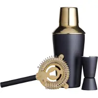 Bar Craft Set Di 3 Shaker Per Cocktail