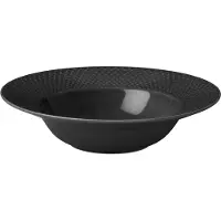 Lyngby Porcelæn Piatto Fondo In Vetro Rhombe Earth Soup Plate-24.5 Cm-slate