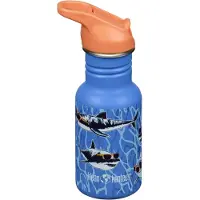 Klean Kanteen Kid's Classic Narrow Flip Sport Borraccia Bambini (355 ml, blu)