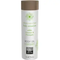 HOT Shiatsu Olio Da Massaggio Erotico Commestibile Per Il Corpo
