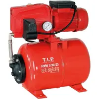 T.I.P. acquedotto domestico HWW 1200/25, portata: 5.000 l/h, potenza: 1.200 W, prevalenza: 50m
